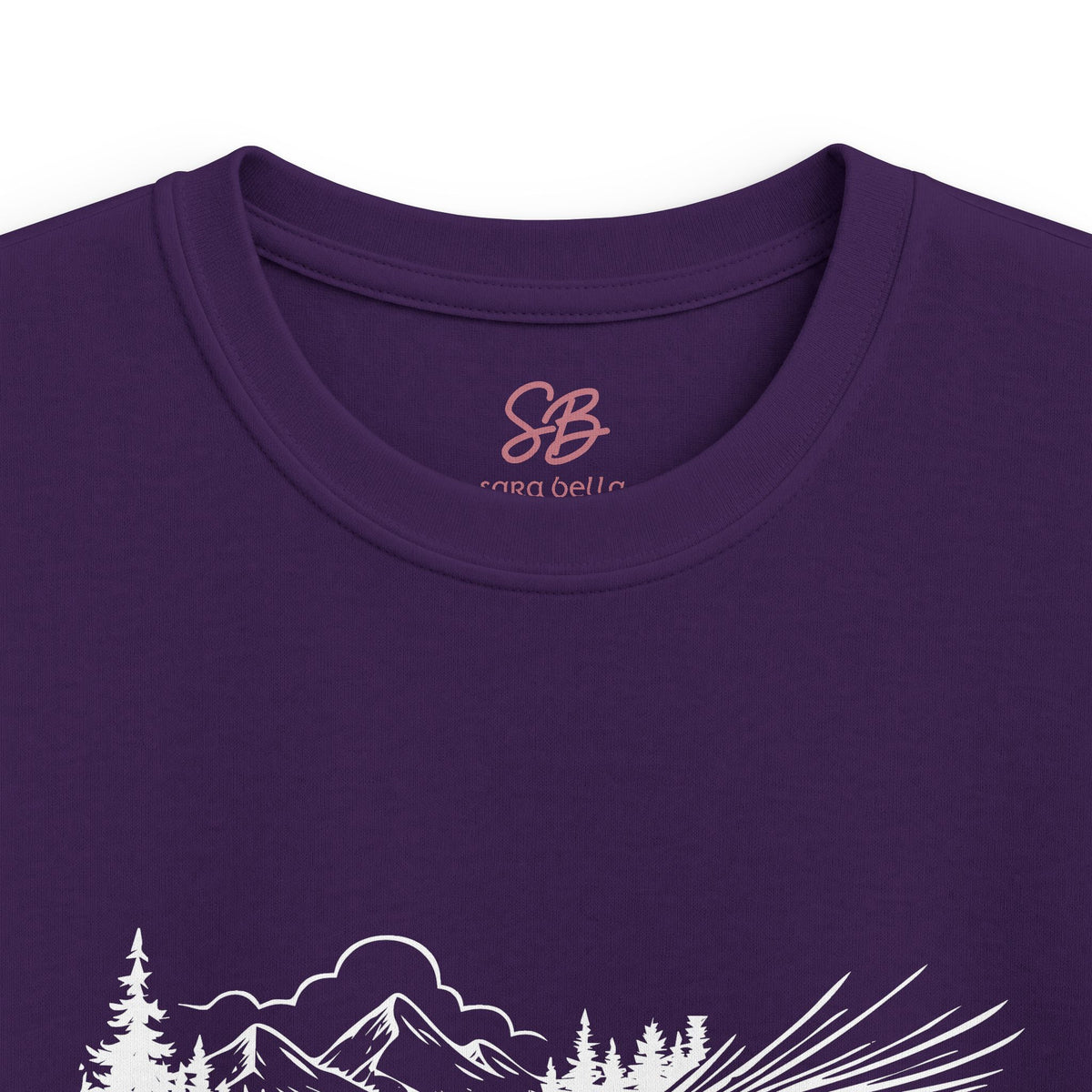 Fly Fishing Hook with Mountain View - Kid T-Shirt
