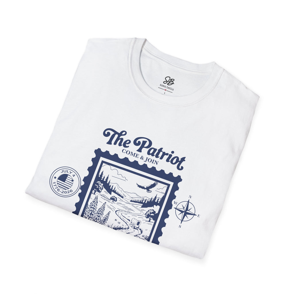 The Patriot Vintage America 250th Stamp Design Shirt