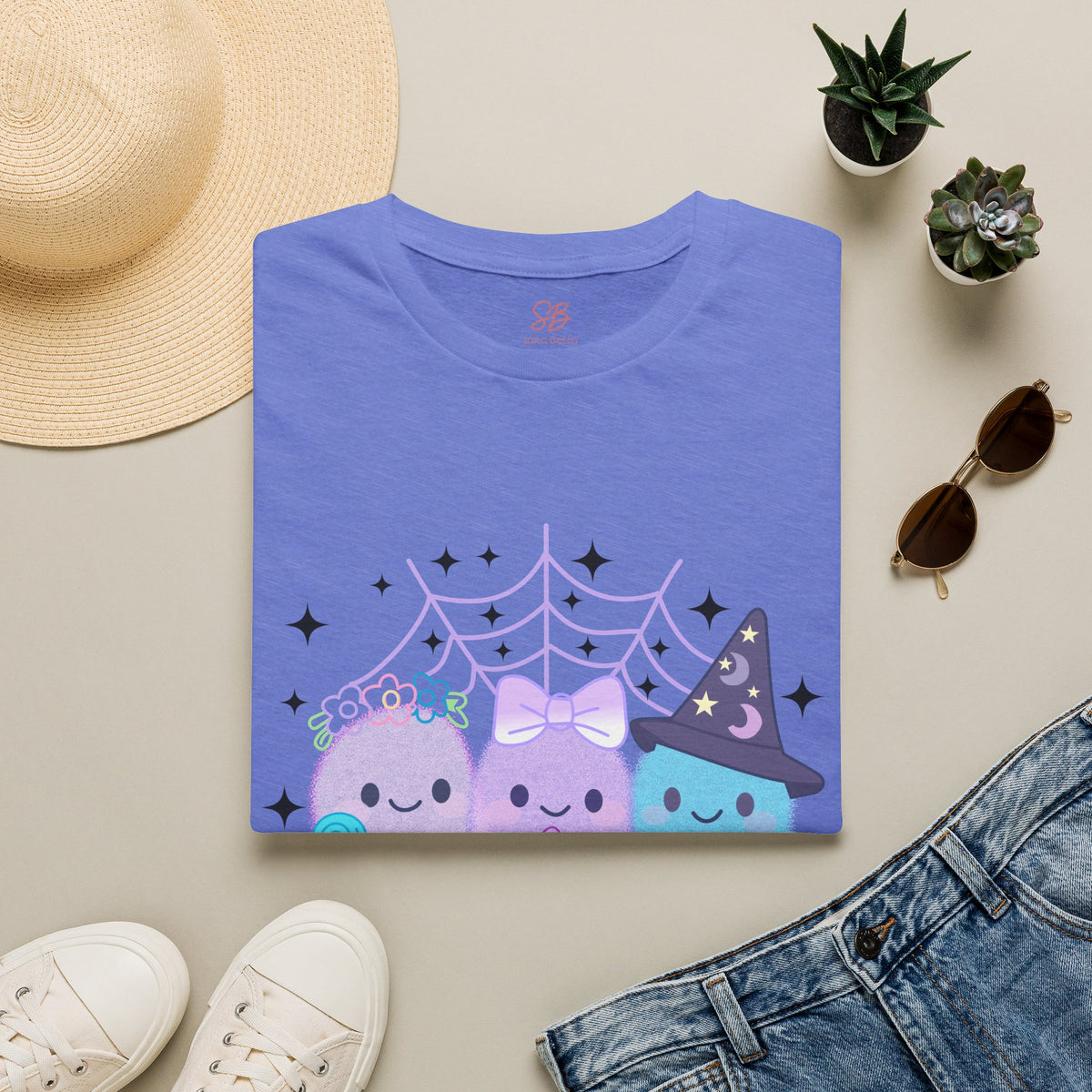 3 Friendly Ghosts "Sweet & Ghostly"  - T-Shirt