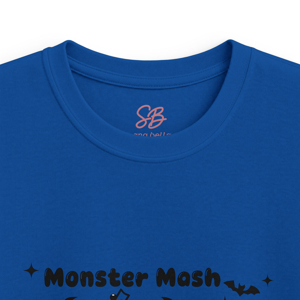 Monster Mash Dance of Halloween Characters Crew - Kid T-Shirt