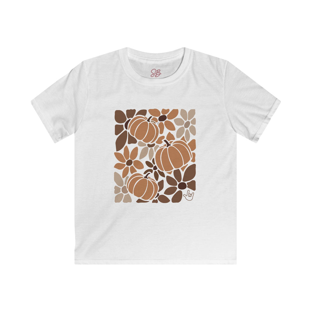 Leaves and Pumpkins Hobo - Kid T-Shirt