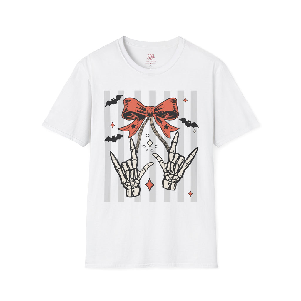 Spooky Skeleton "I Love you" ASL T-Shirt