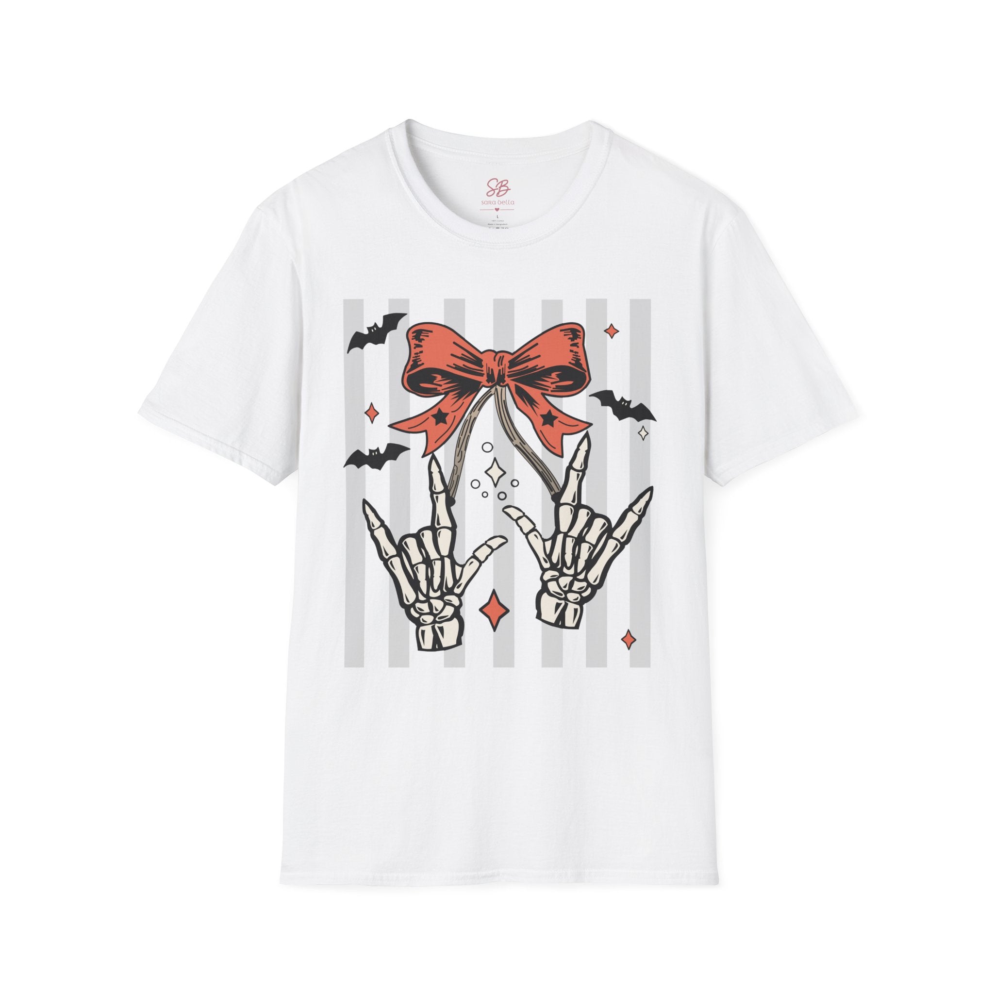 Spooky Skeleton "I Love you" ASL T-Shirt
