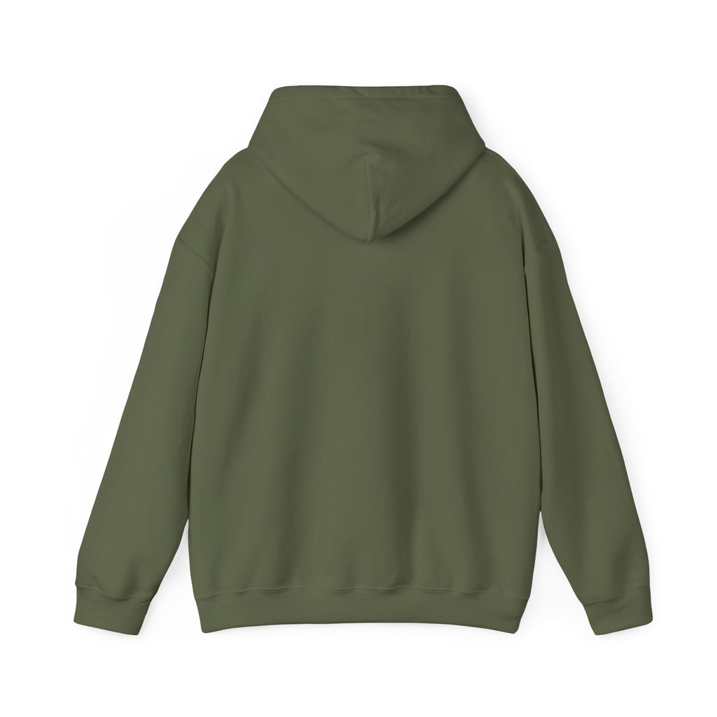 Live, Love, Camping in ASL (white ink) -  Hoodie