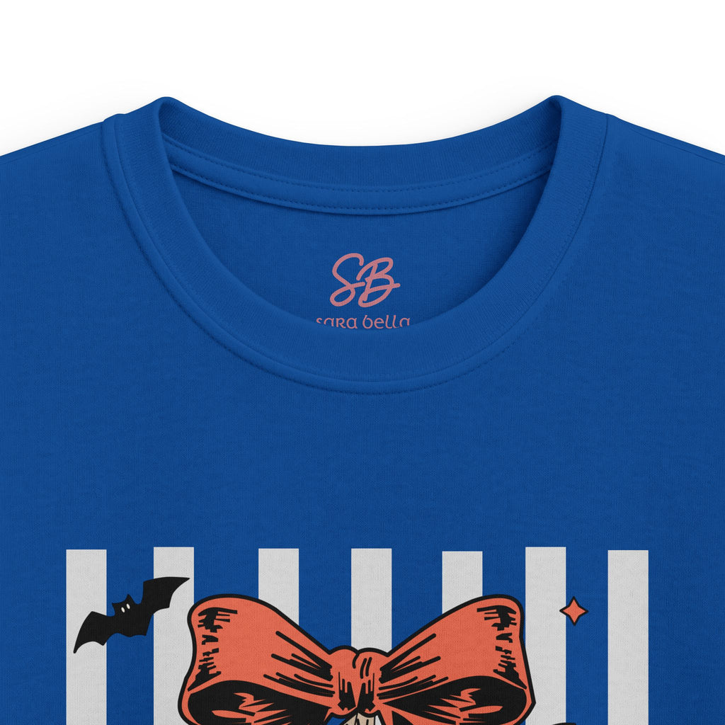 Spooky Skeleton hands "I Love You" ASL - Kids T-Shirts