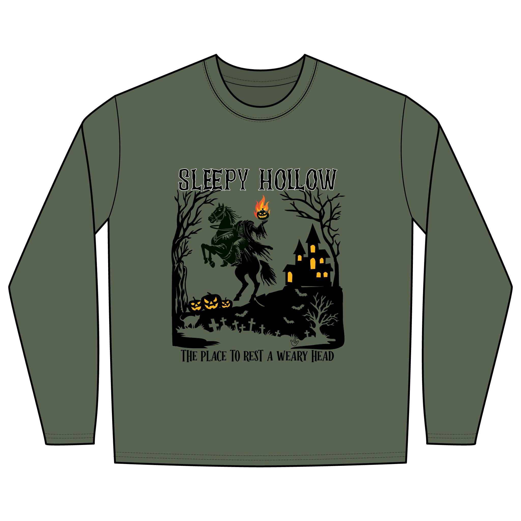 Sleepy Hollow Headless Horseman - Long Sleeve Shirt