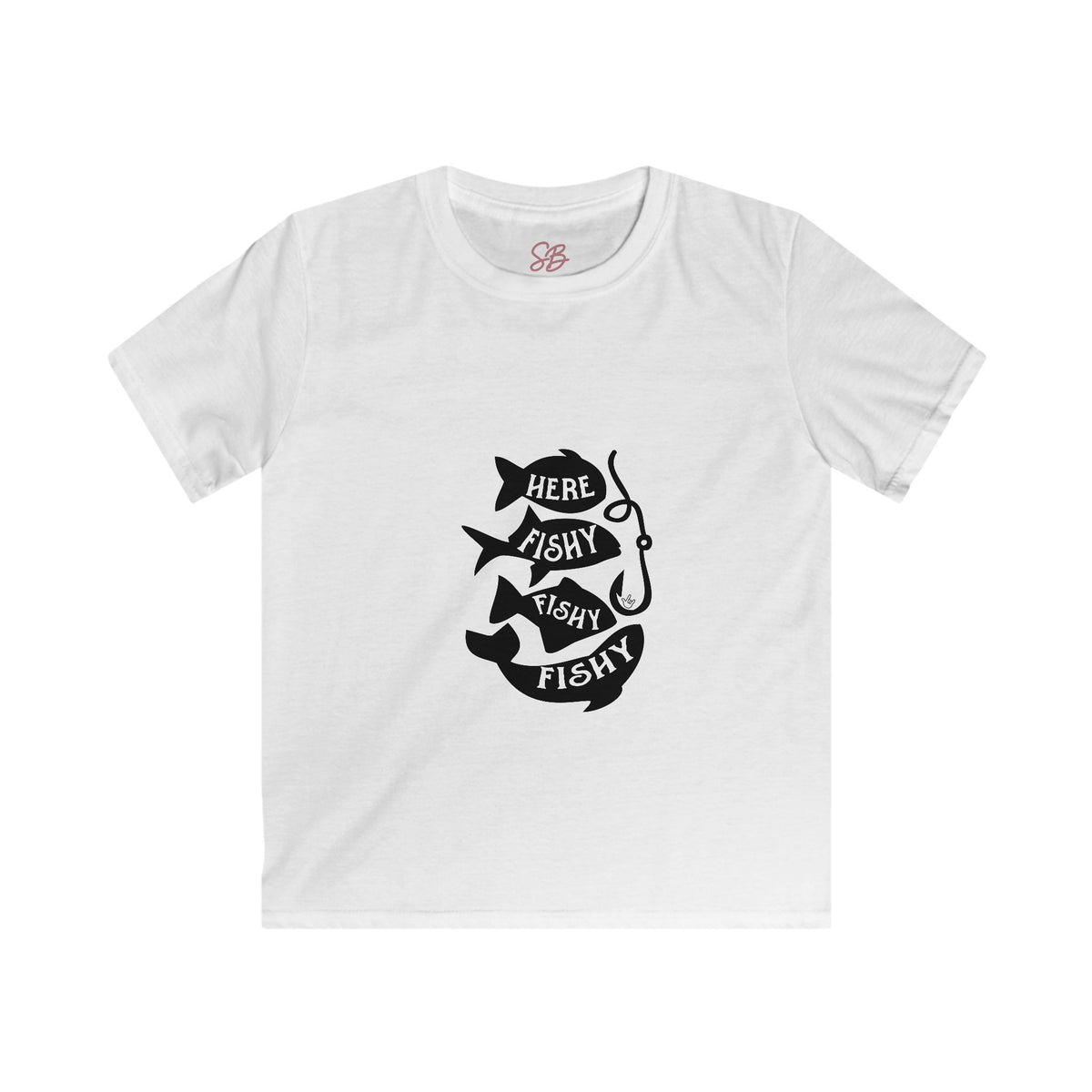 Here Fishy Fishy Fishing - Kid T-Shirt