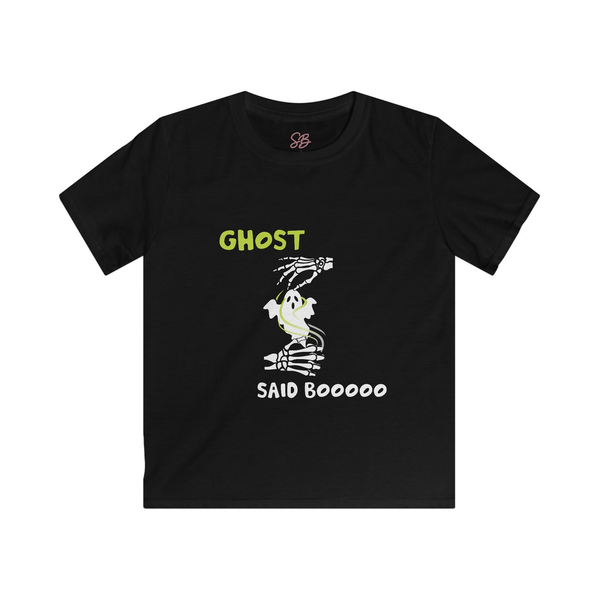 Ghost Said Booooo in ASL - Kid T-Shirt