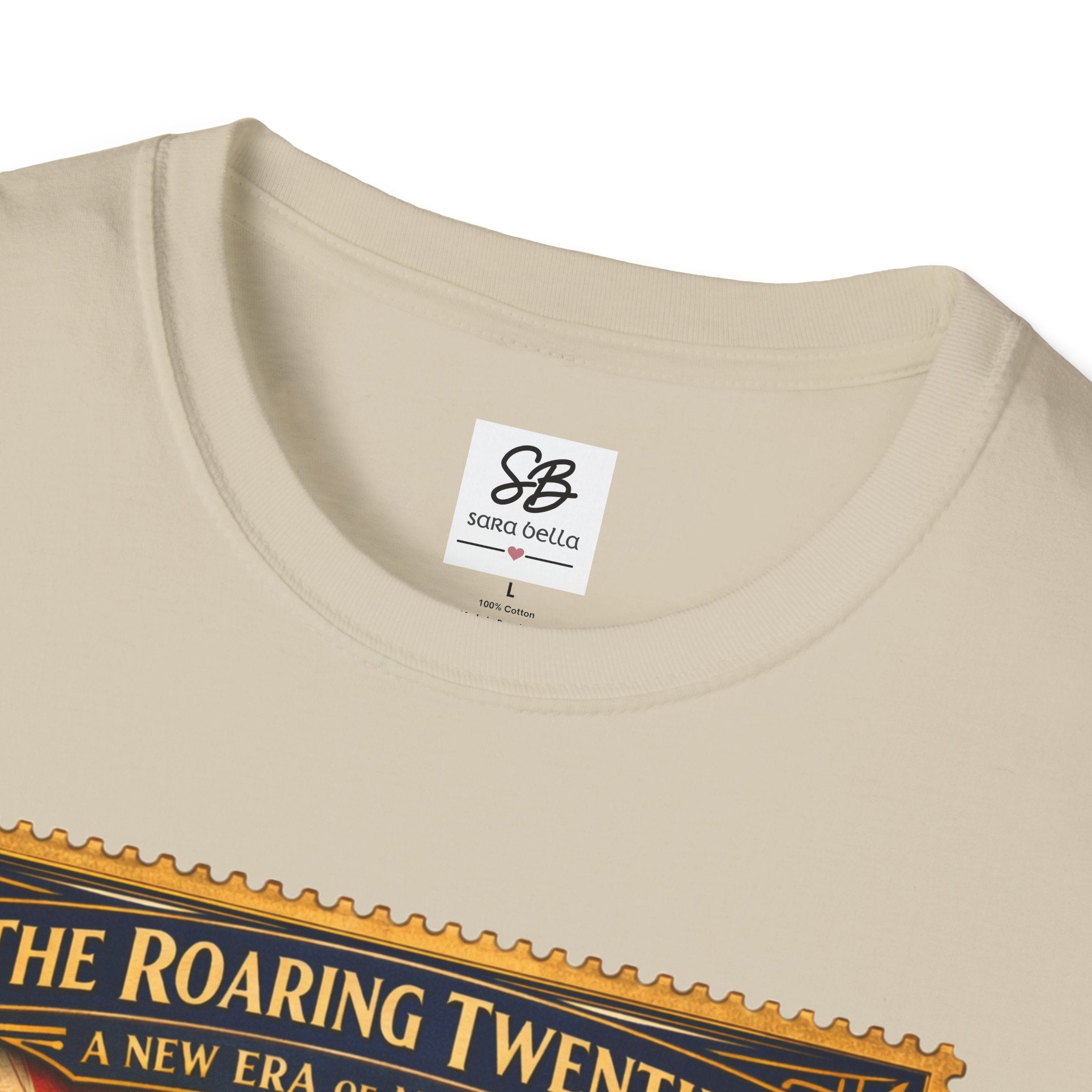 Roaring Twenties Vintage Stamp T-Shirt