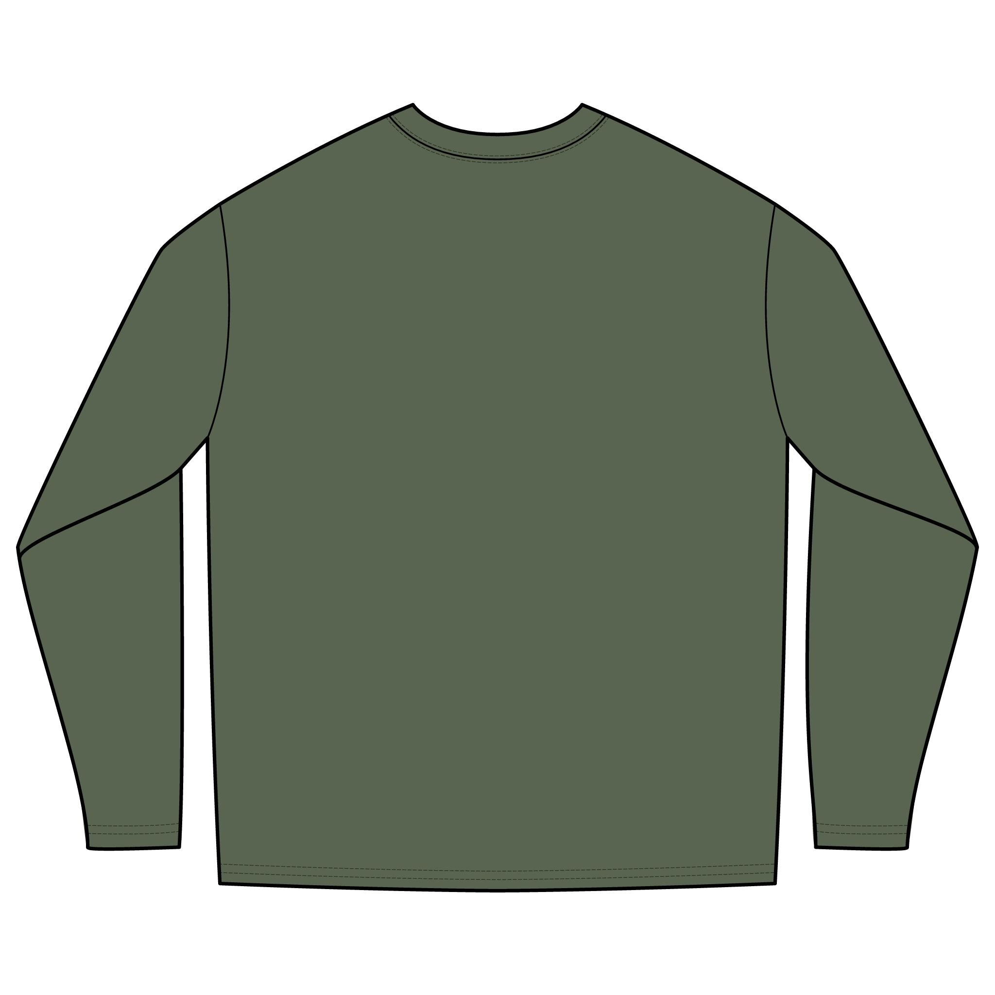 Hello Fall Fingers Spelling American Sign Language ASL - Long Sleeve Shirt