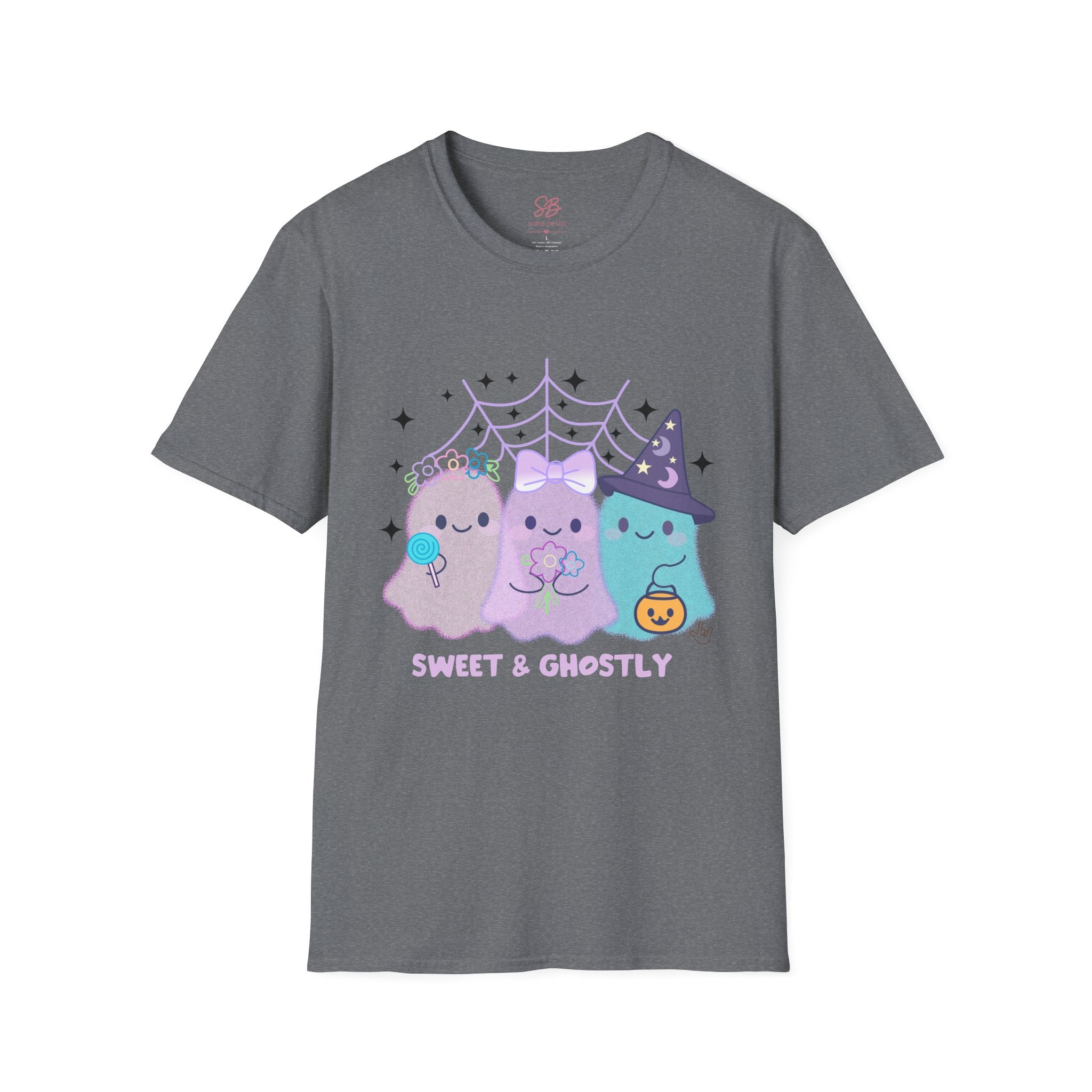 3 Friendly Ghosts "Sweet & Ghostly"  - T-Shirt