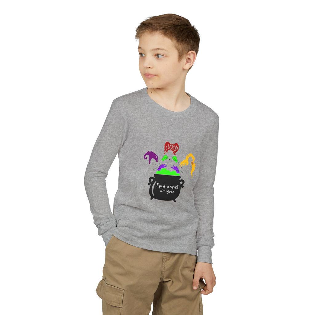 Hocus Pocus 'I Put a Spell on You', magic in ASL - Kid Long Sleeve Shirt