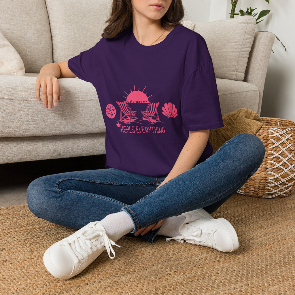 "Salt Water Heals Everything" - T-Shirt