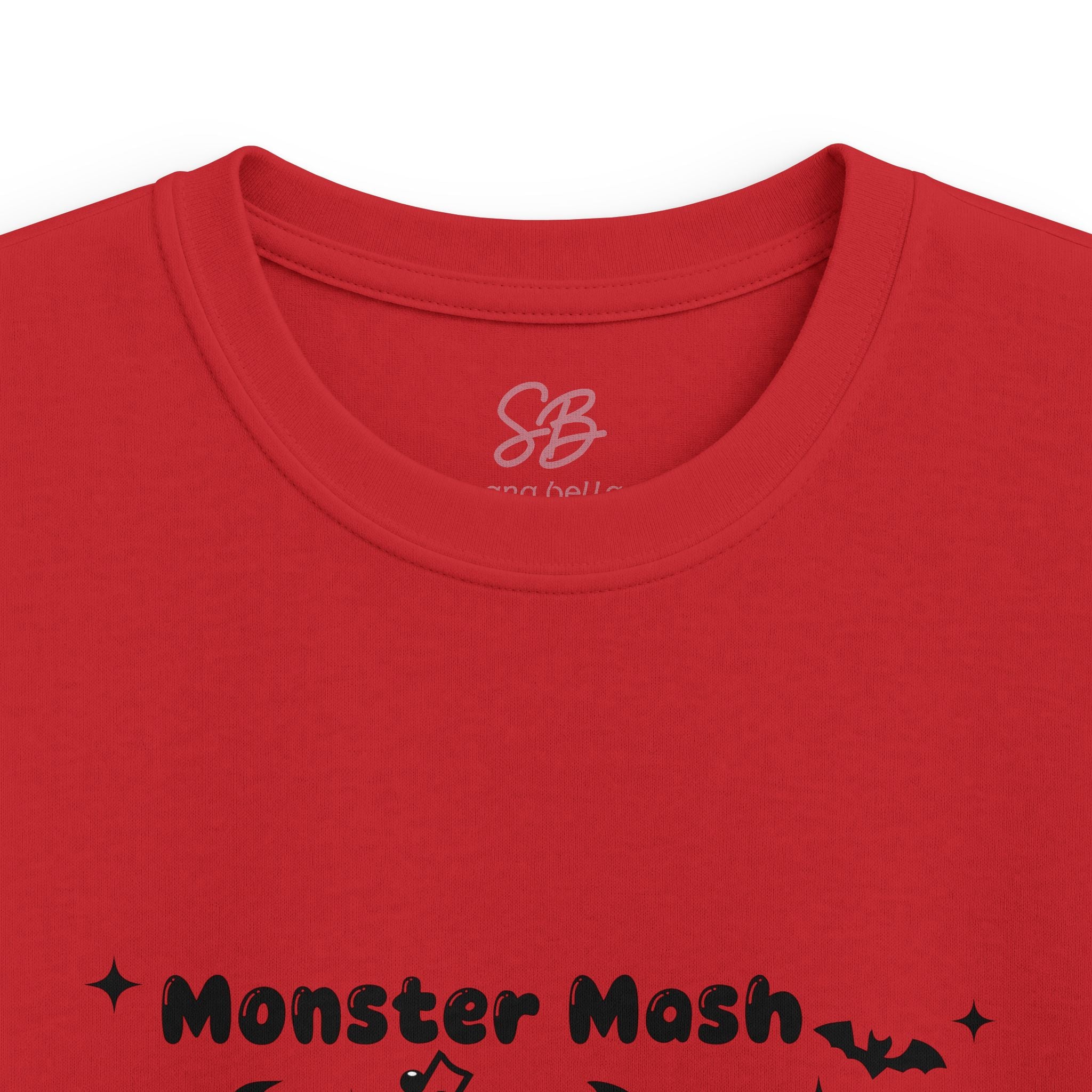 Monster Mash Dance of Halloween Characters Crew - Kid T-Shirt