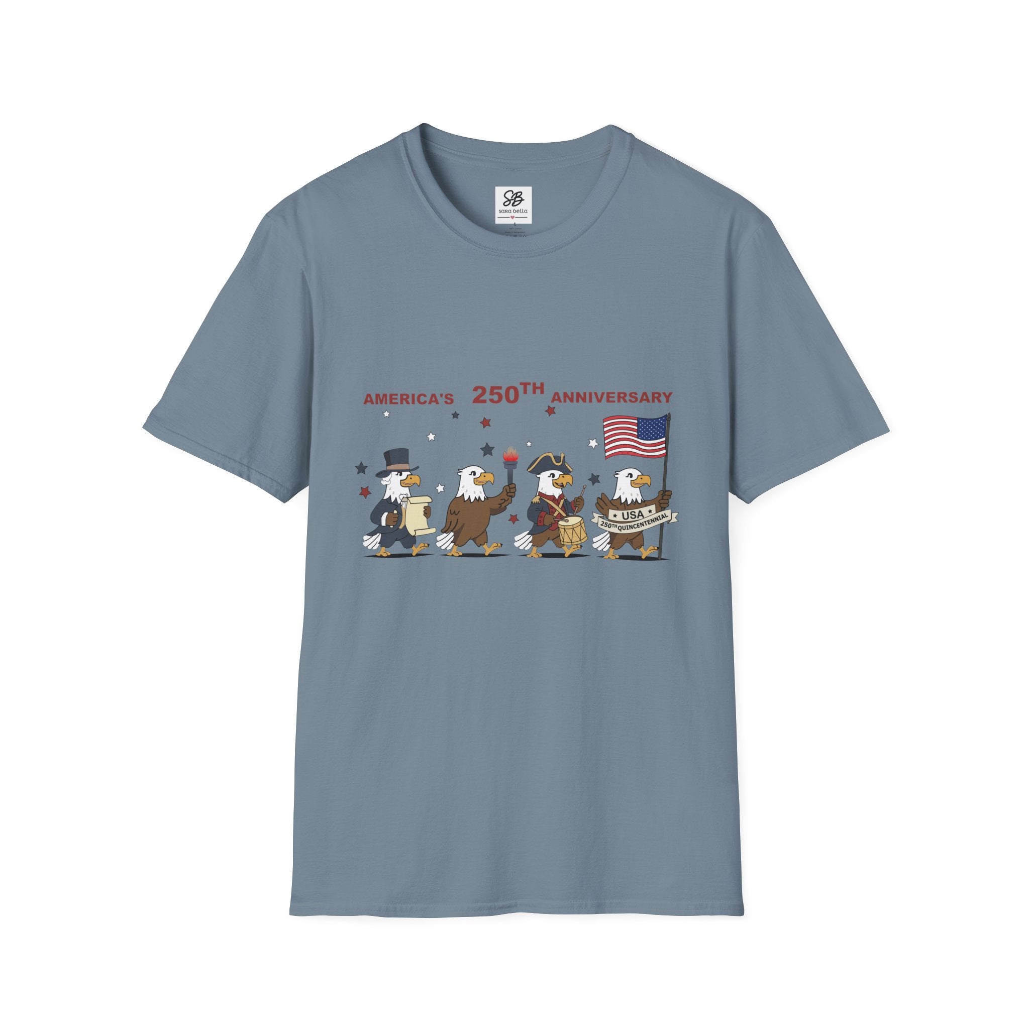 Patriotic Eagles Parade Design Shirt
