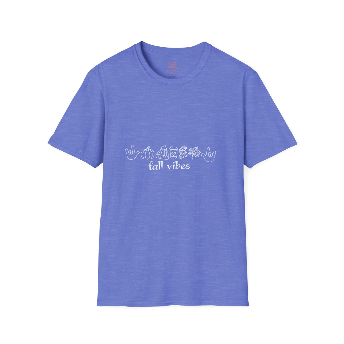 Fall Vibes with I Love you American Sign Language, ASL  - T-Shirt