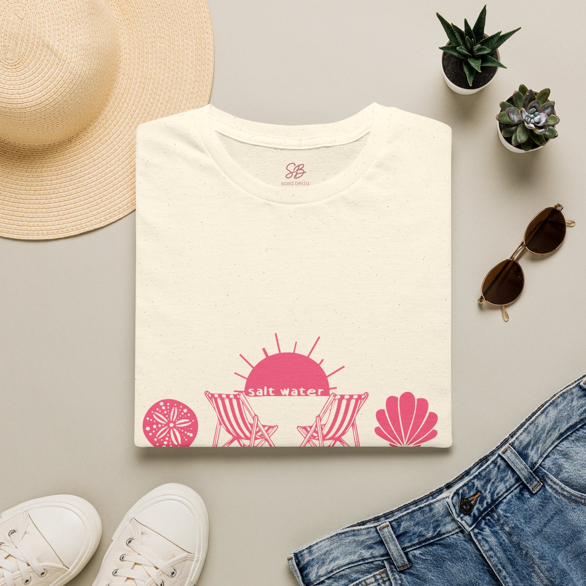 "Salt Water Heals Everything" - T-Shirt