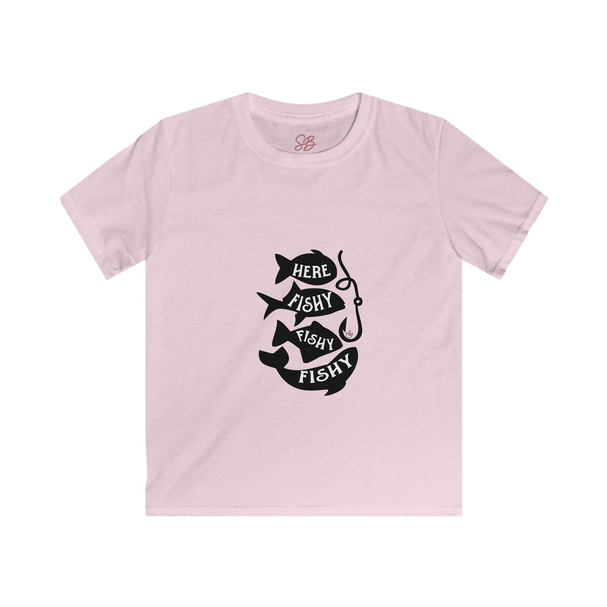 Here Fishy Fishy Fishing - Kid T-Shirt