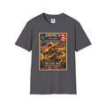 Civil War America Vintage Stamp T-Shirt