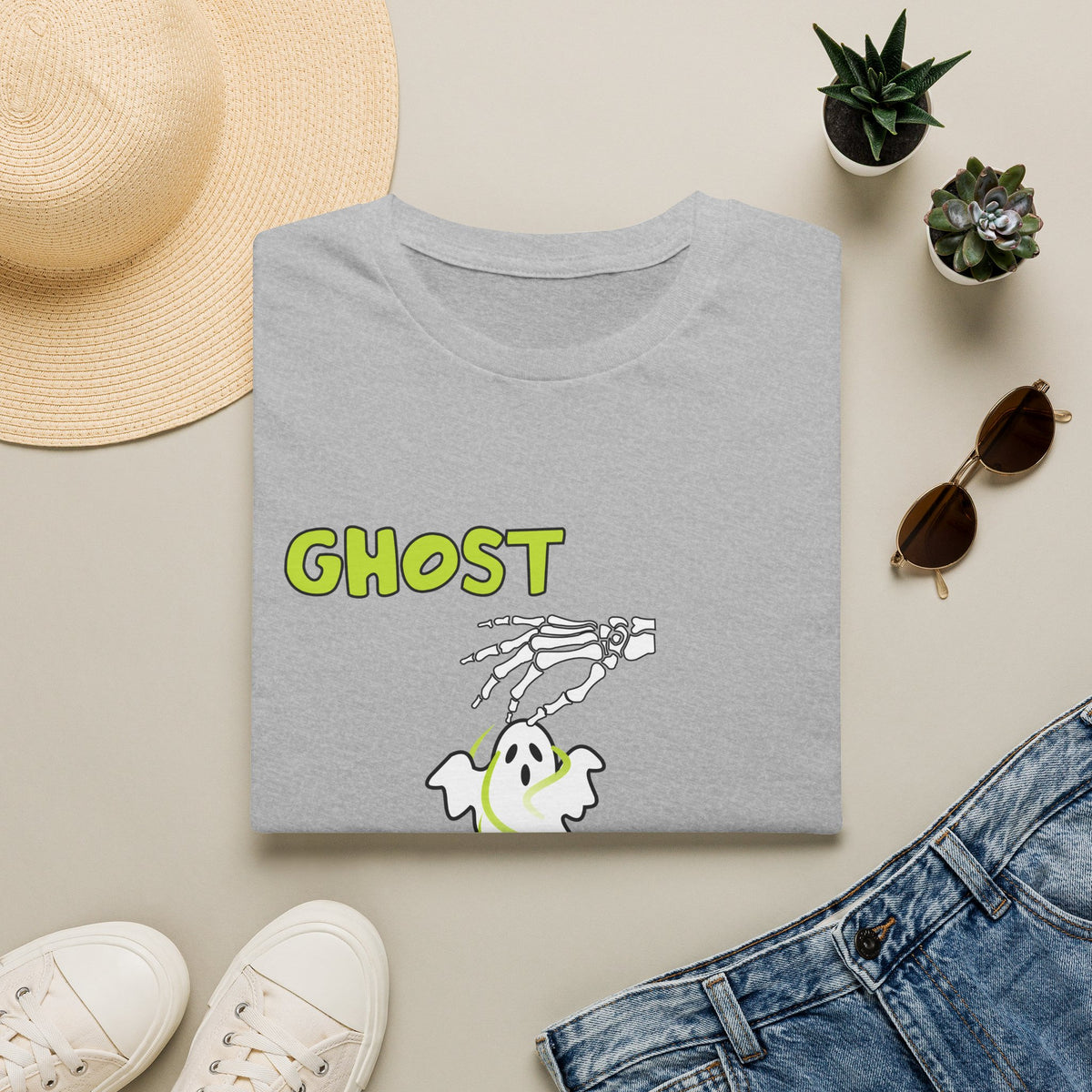 Ghost Said Boooooo in ASL -  T-Shirt
