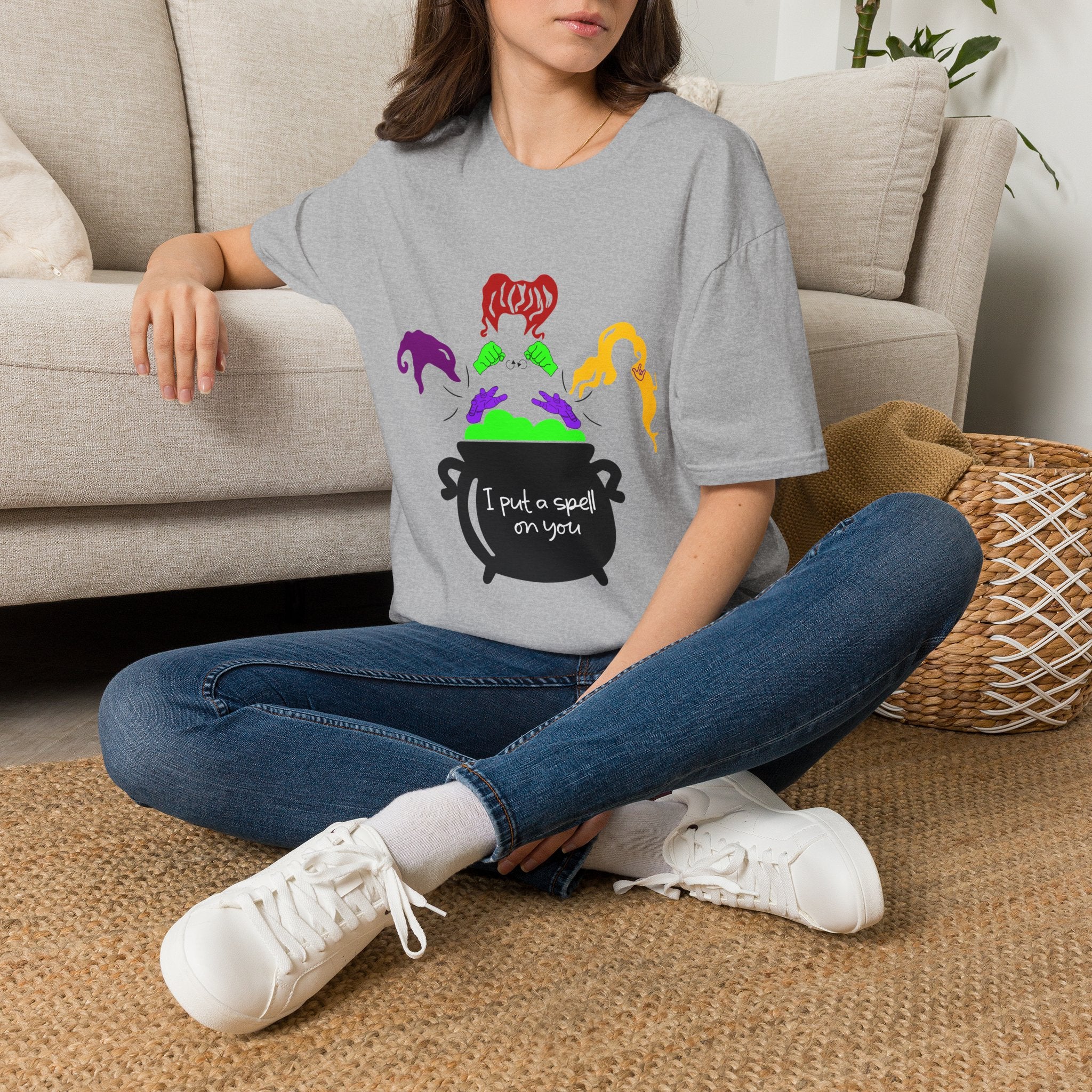 Hocus Pocus 'I Put a Spell On You', magic ASL  - T-Shirt