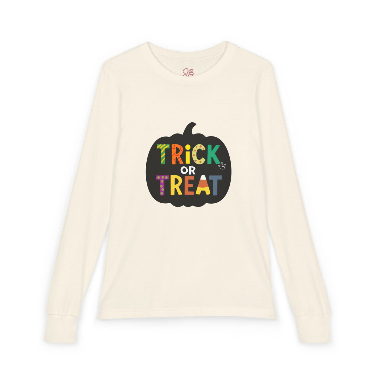 Trick or Treat Pumpkin - Kid Long Sleeve Shirt