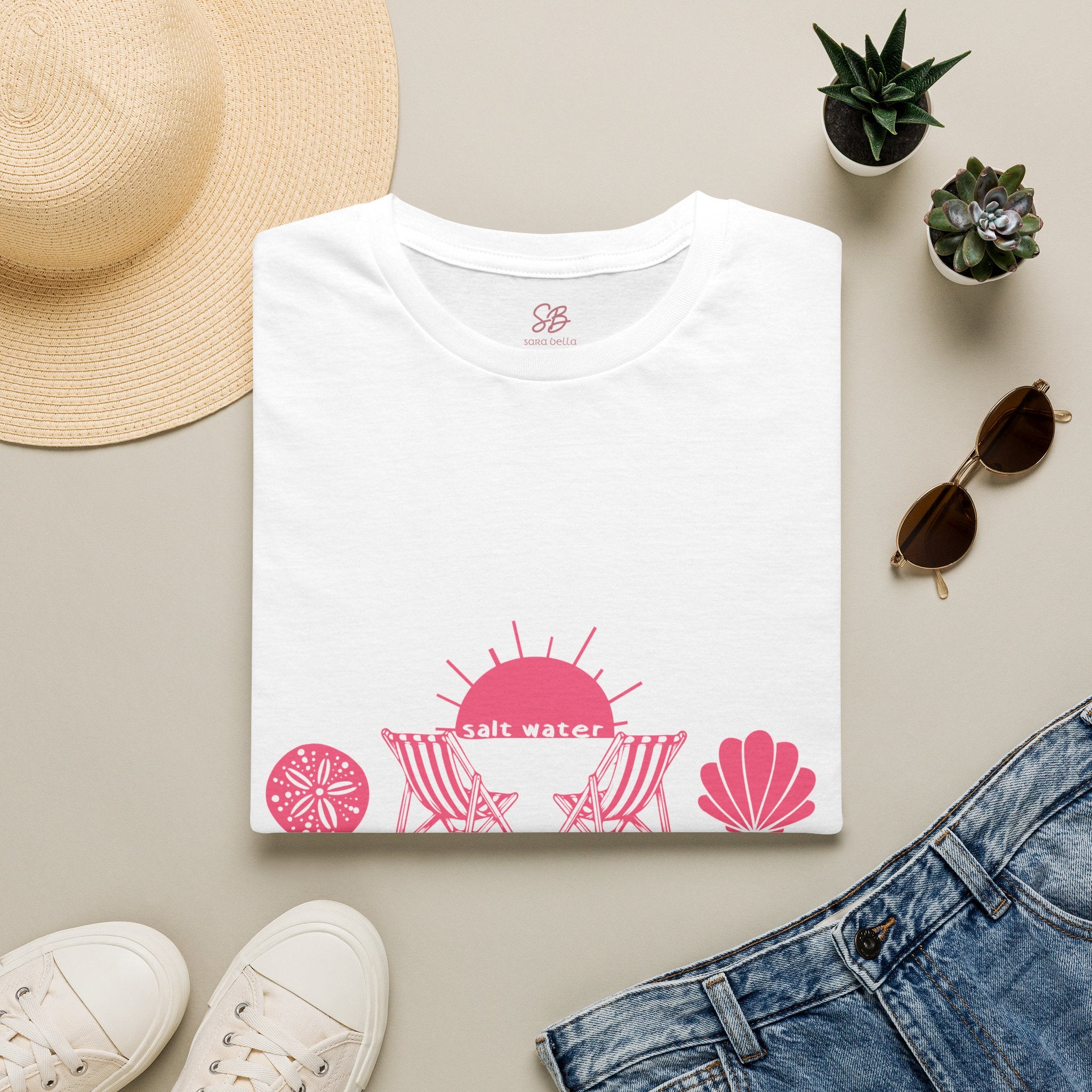 "Salt Water Heals Everything" - T-Shirt
