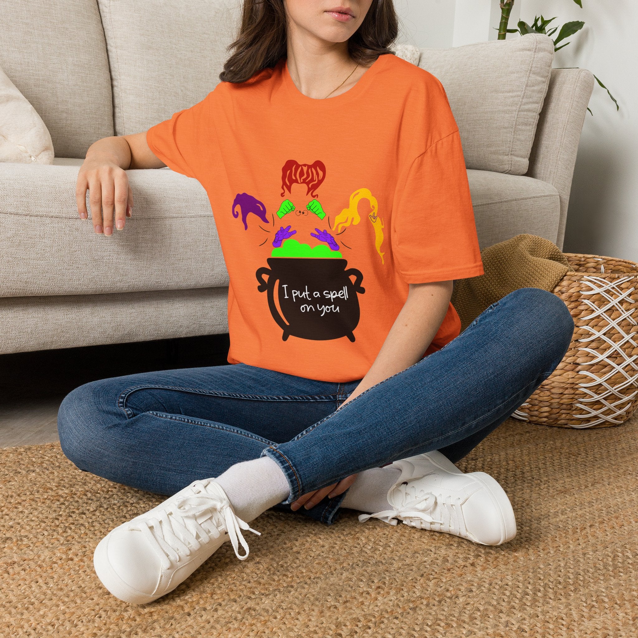 Hocus Pocus 'I Put a Spell On You', magic ASL  - T-Shirt