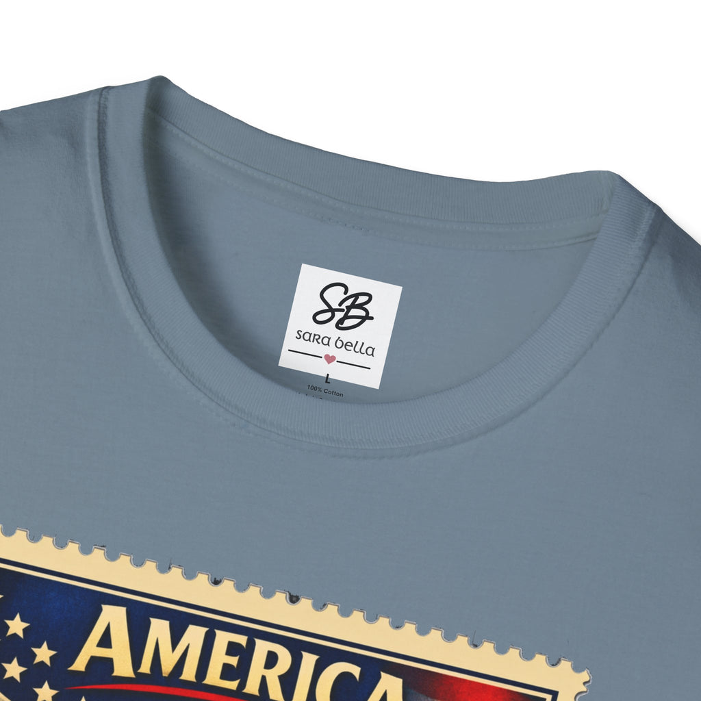 Boston Tea Party Vintage Stamp T-Shirt