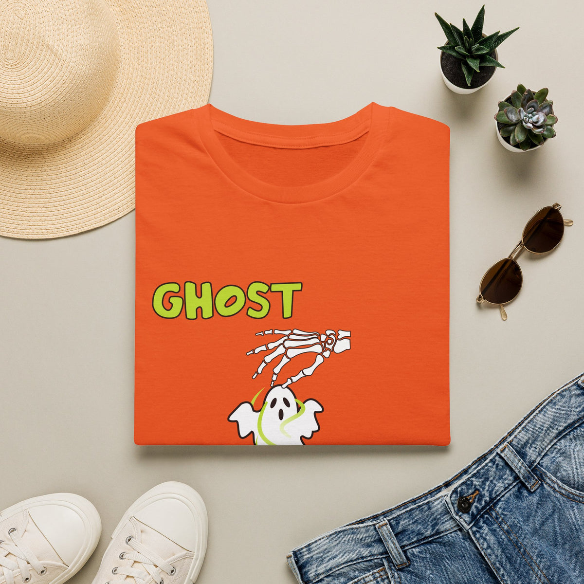 Ghost Said Boooooo in ASL -  T-Shirt