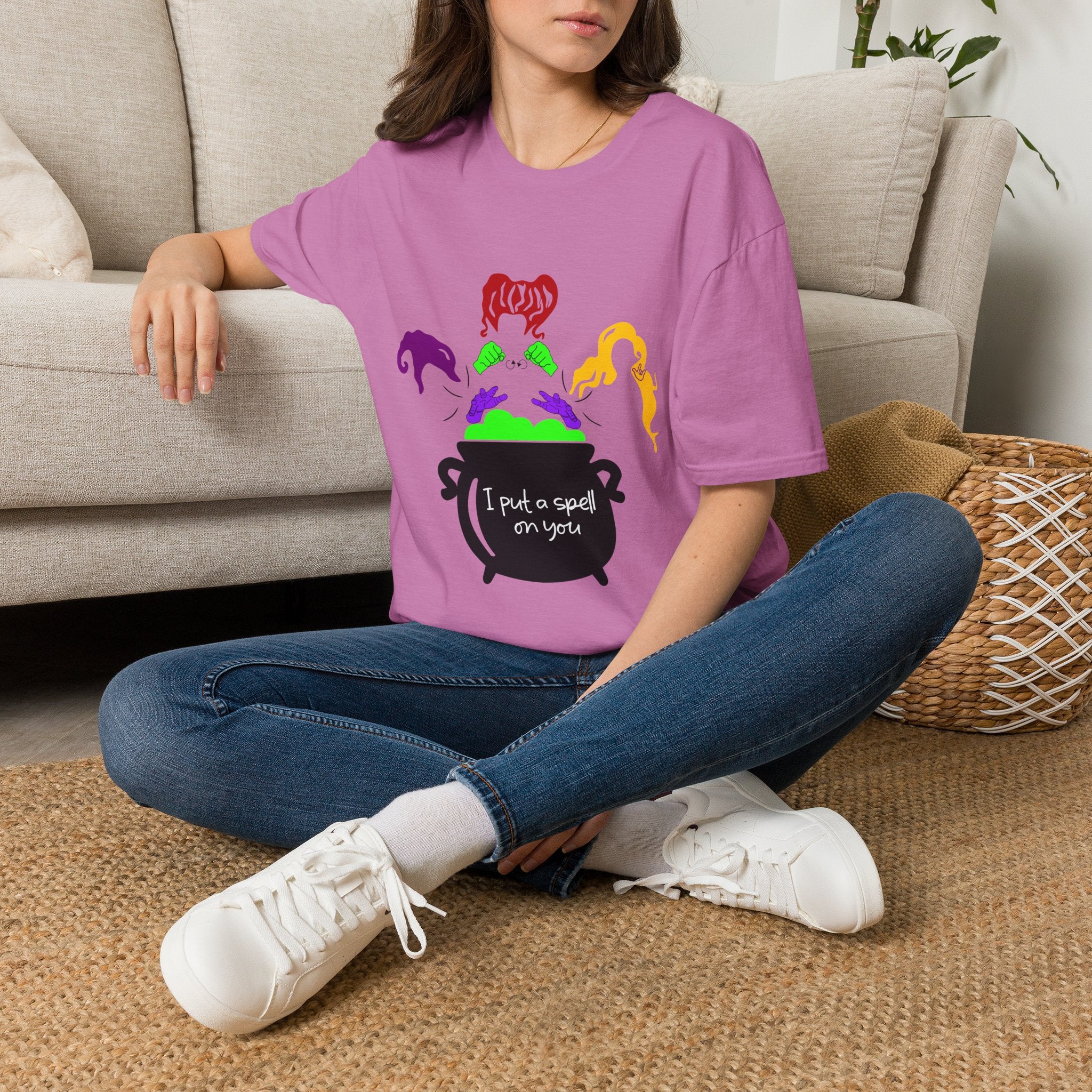 Hocus Pocus 'I Put a Spell On You', magic ASL  - T-Shirt