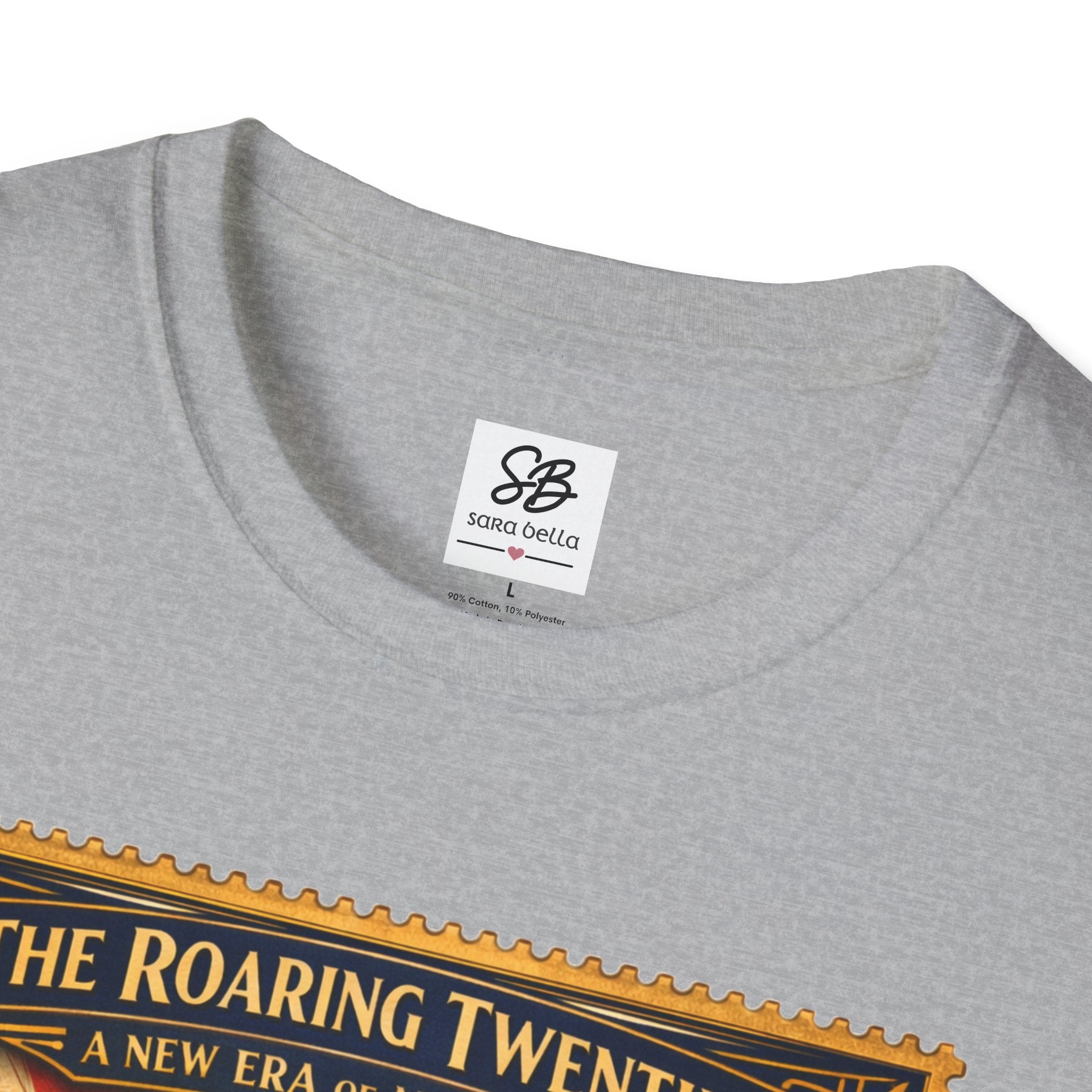 Roaring Twenties Vintage Stamp T-Shirt