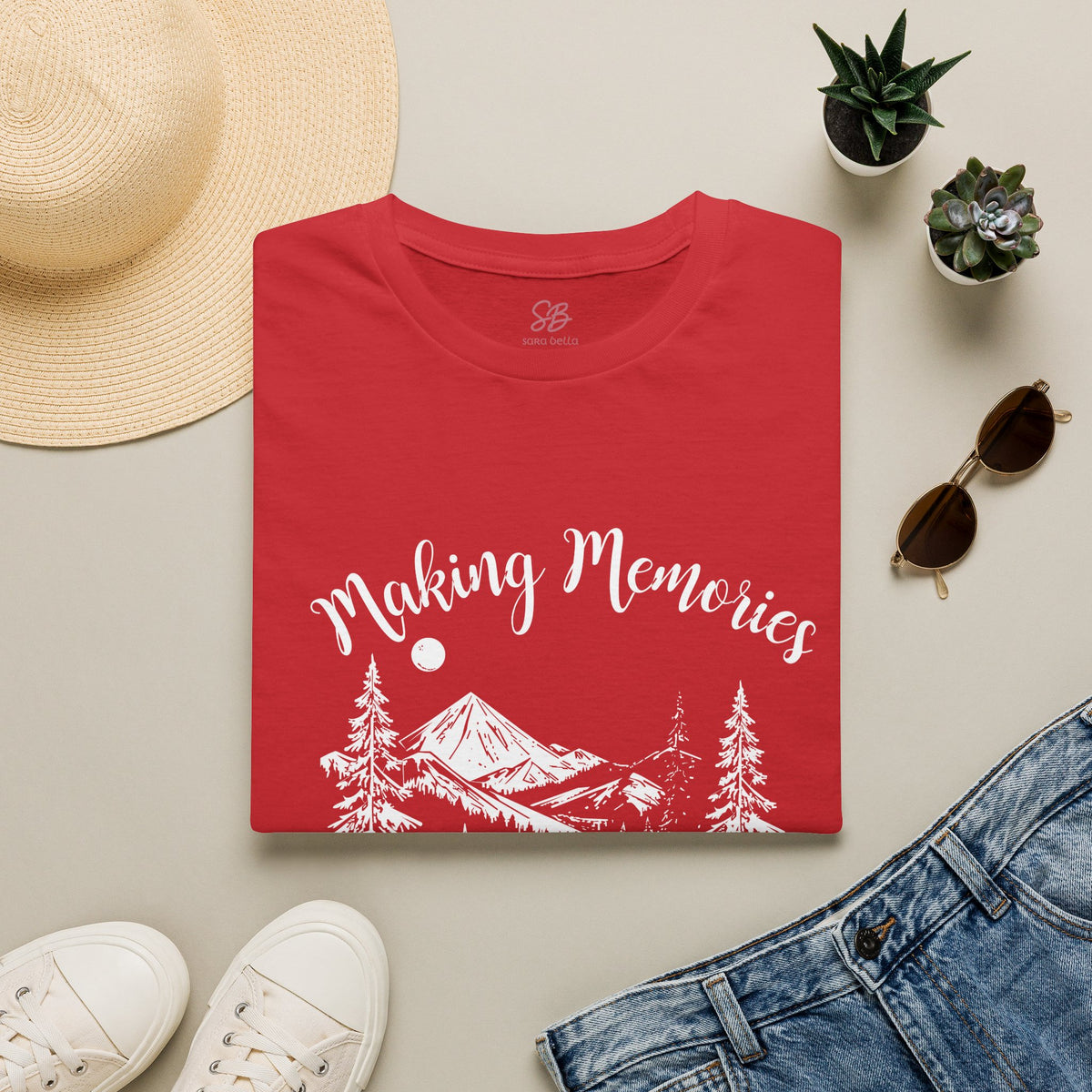 Making Memories Camping -  T‑Shirt