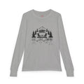 Live, Love, Camping in ASL (black ink) - Kid Long Sleeve Shirt