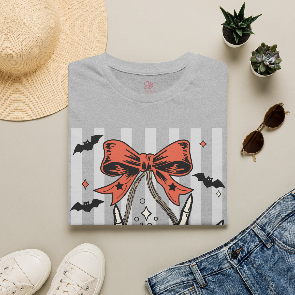 Spooky Skeleton "I Love you" ASL T-Shirt