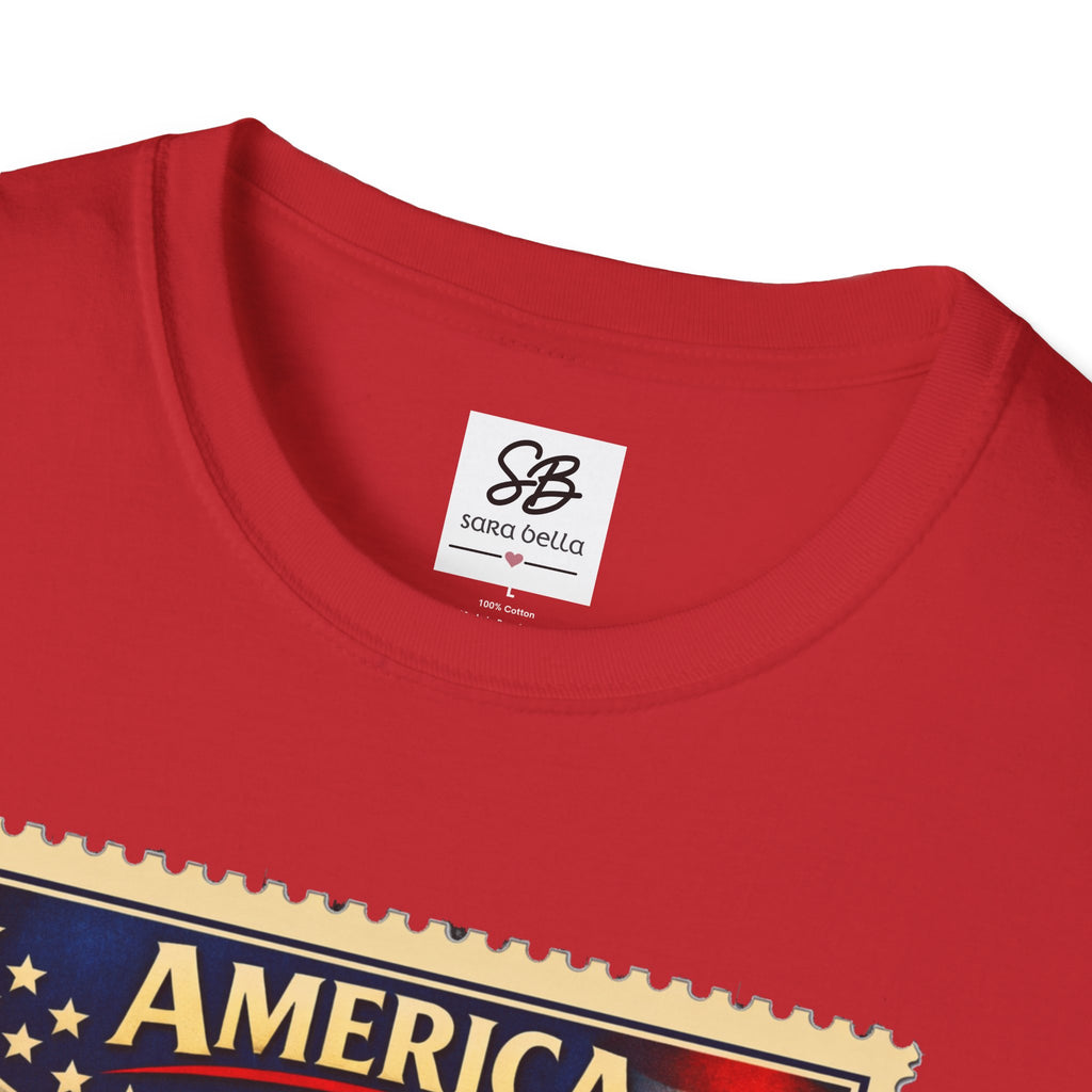 Boston Tea Party Vintage Stamp T-Shirt