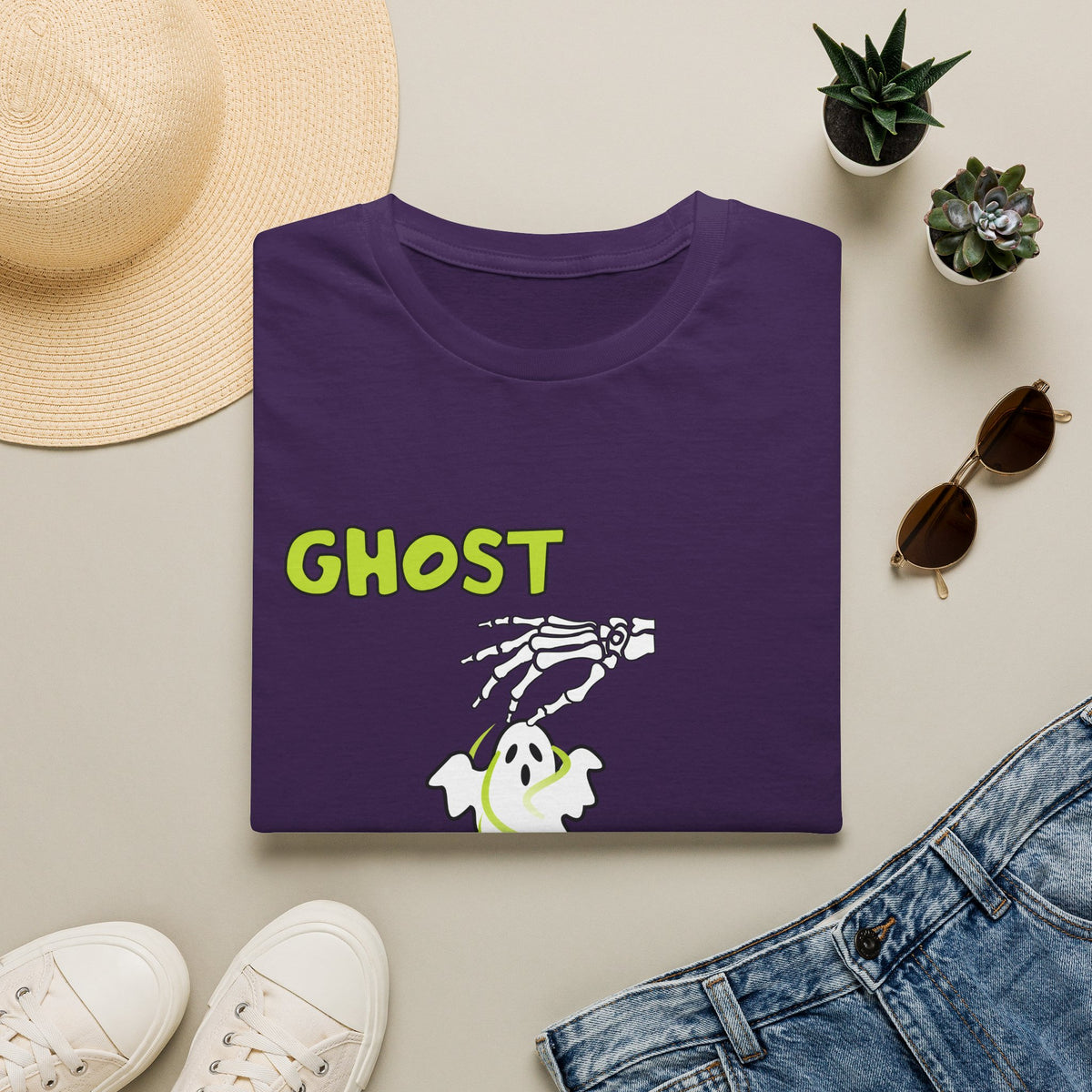 Ghost Said Boooooo in ASL -  T-Shirt