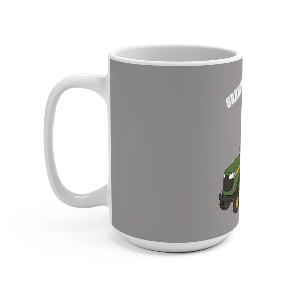 Grandpa Mows Best 15oz Mug