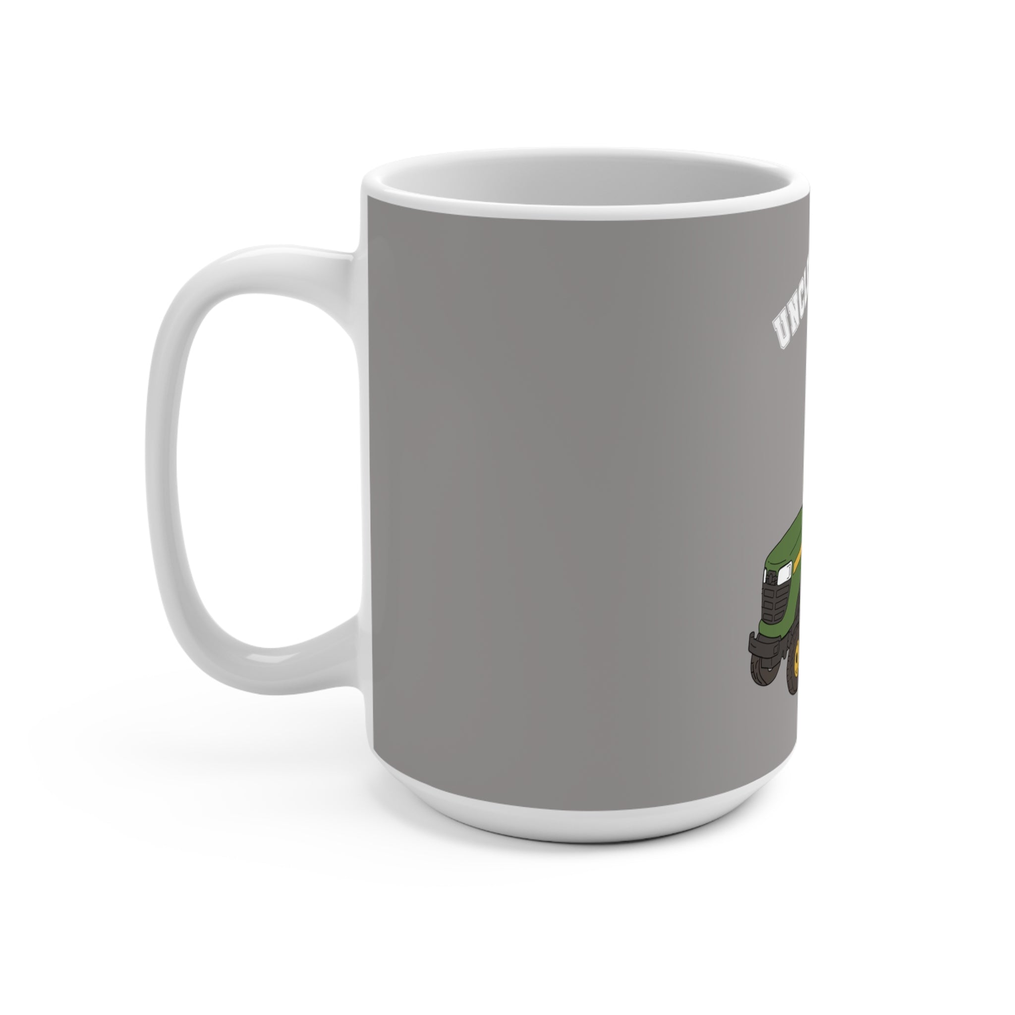 Uncle Mows Best with Golden Retriever -  15oz Mug