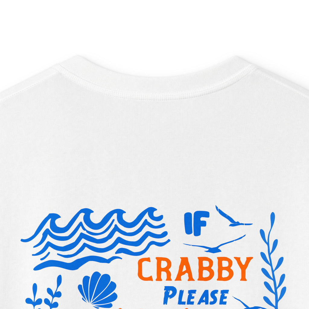 Kid T‑Shirt — "If Crabby Please Return to the Beach" - Kid T-Shirt