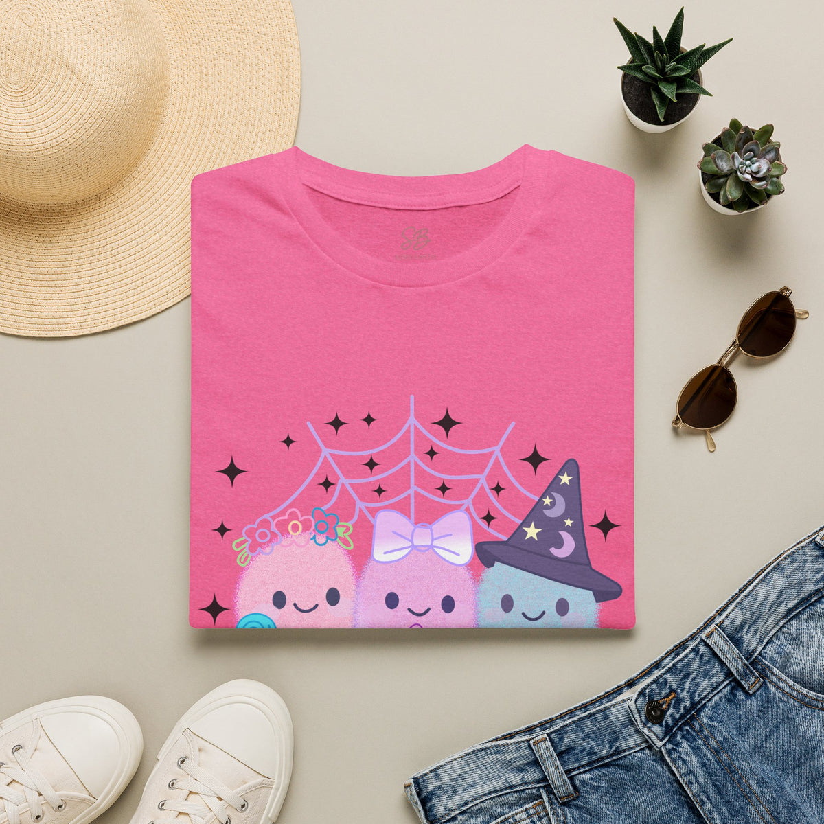 3 Friendly Ghosts "Sweet & Ghostly"  - T-Shirt