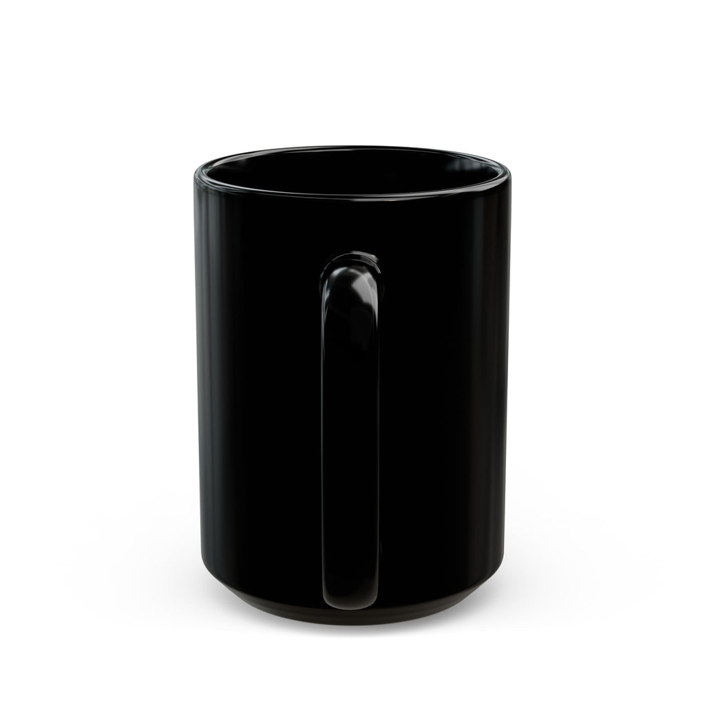 Grill Dad Club Black Coffee Mug — 15oz Funny BBQ Grill Master Gift