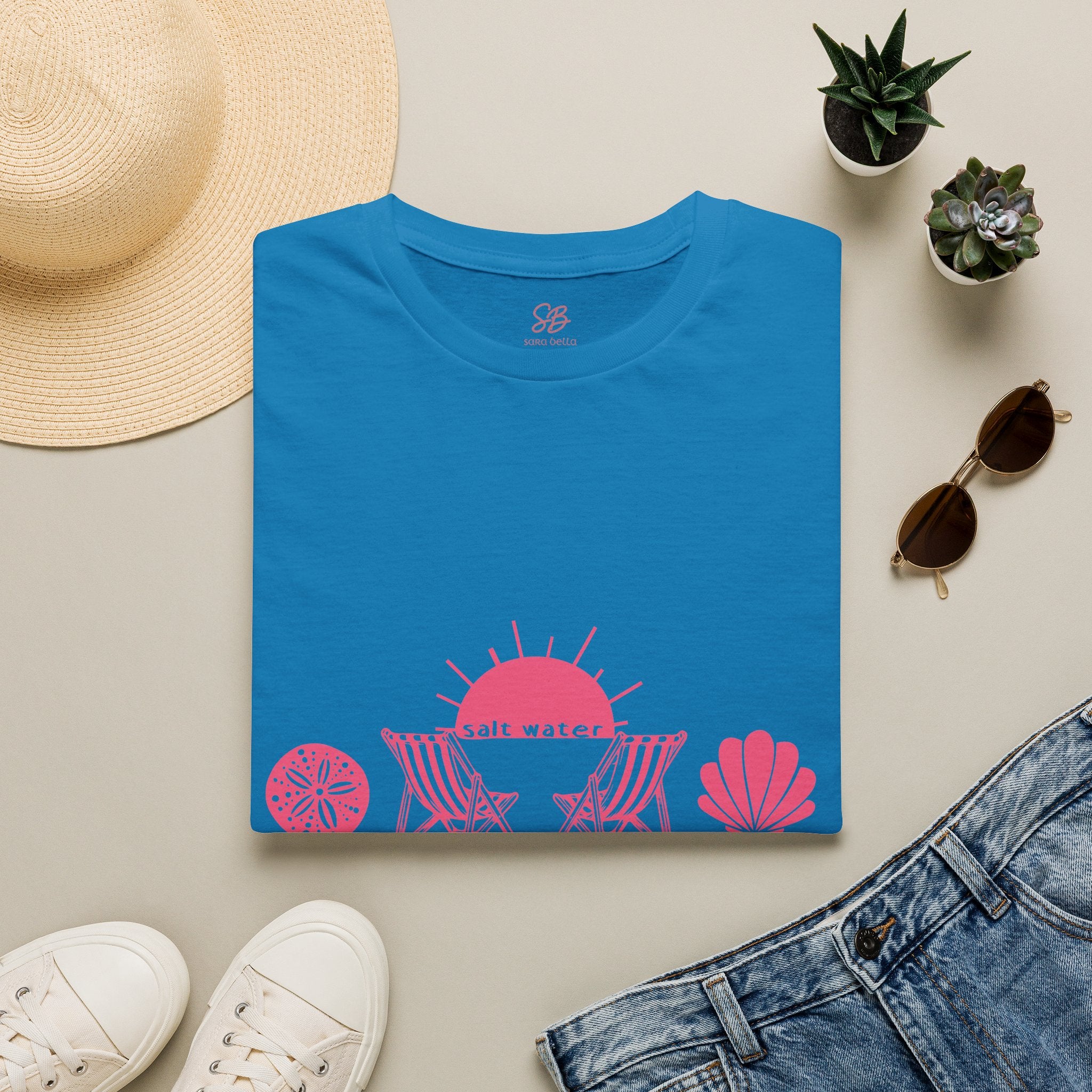 "Salt Water Heals Everything" - T-Shirt
