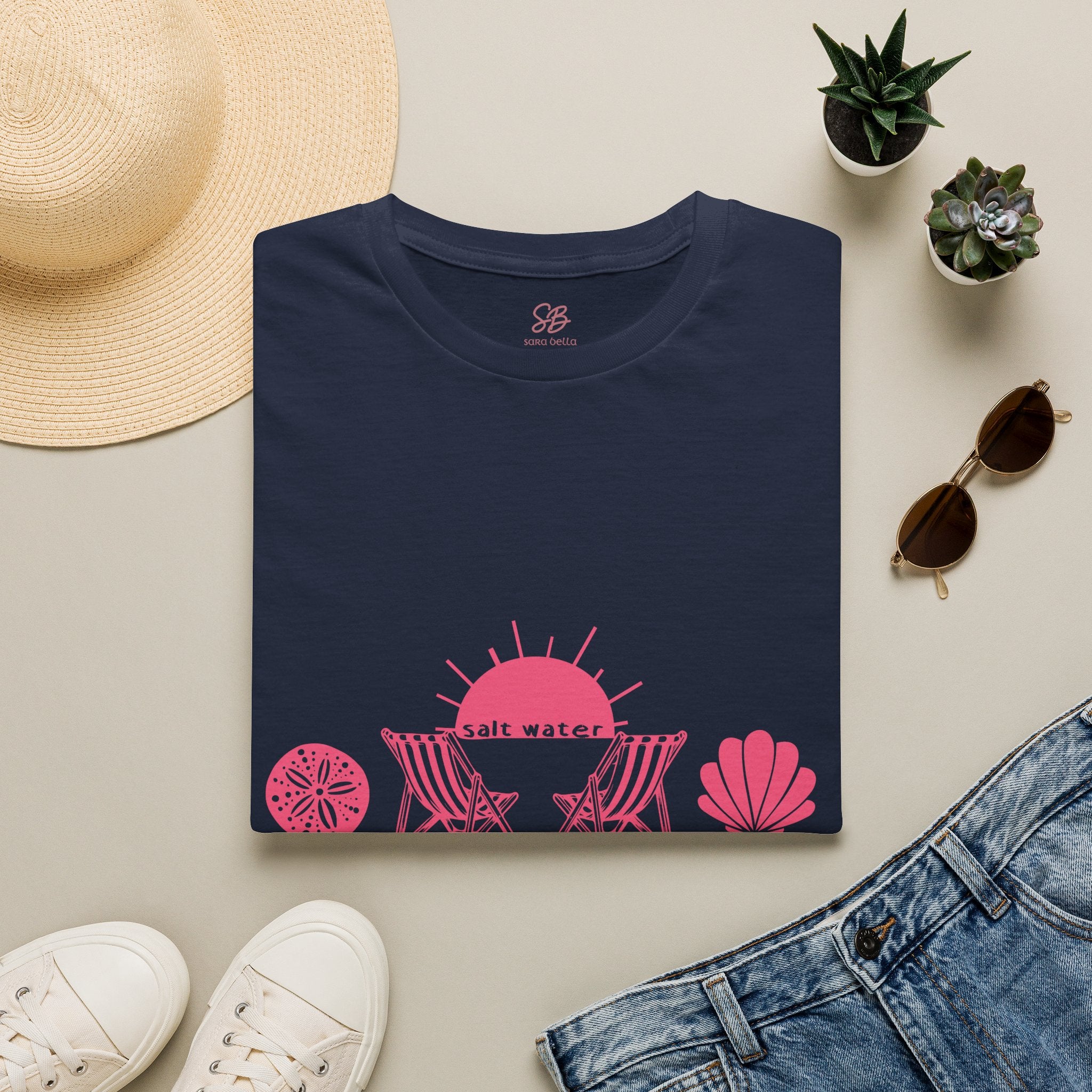 "Salt Water Heals Everything" - T-Shirt