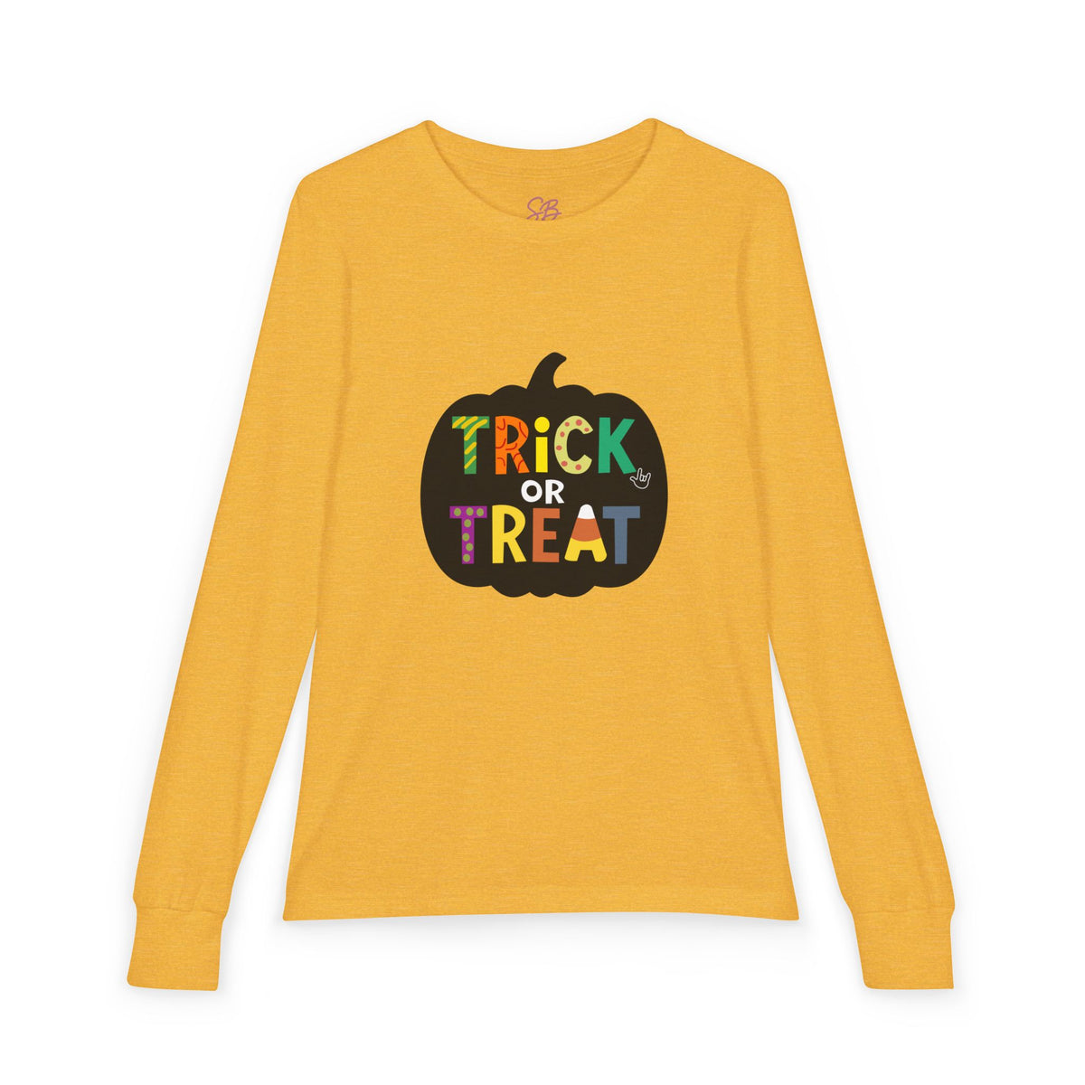 Trick or Treat Pumpkin - Kid Long Sleeve Shirt