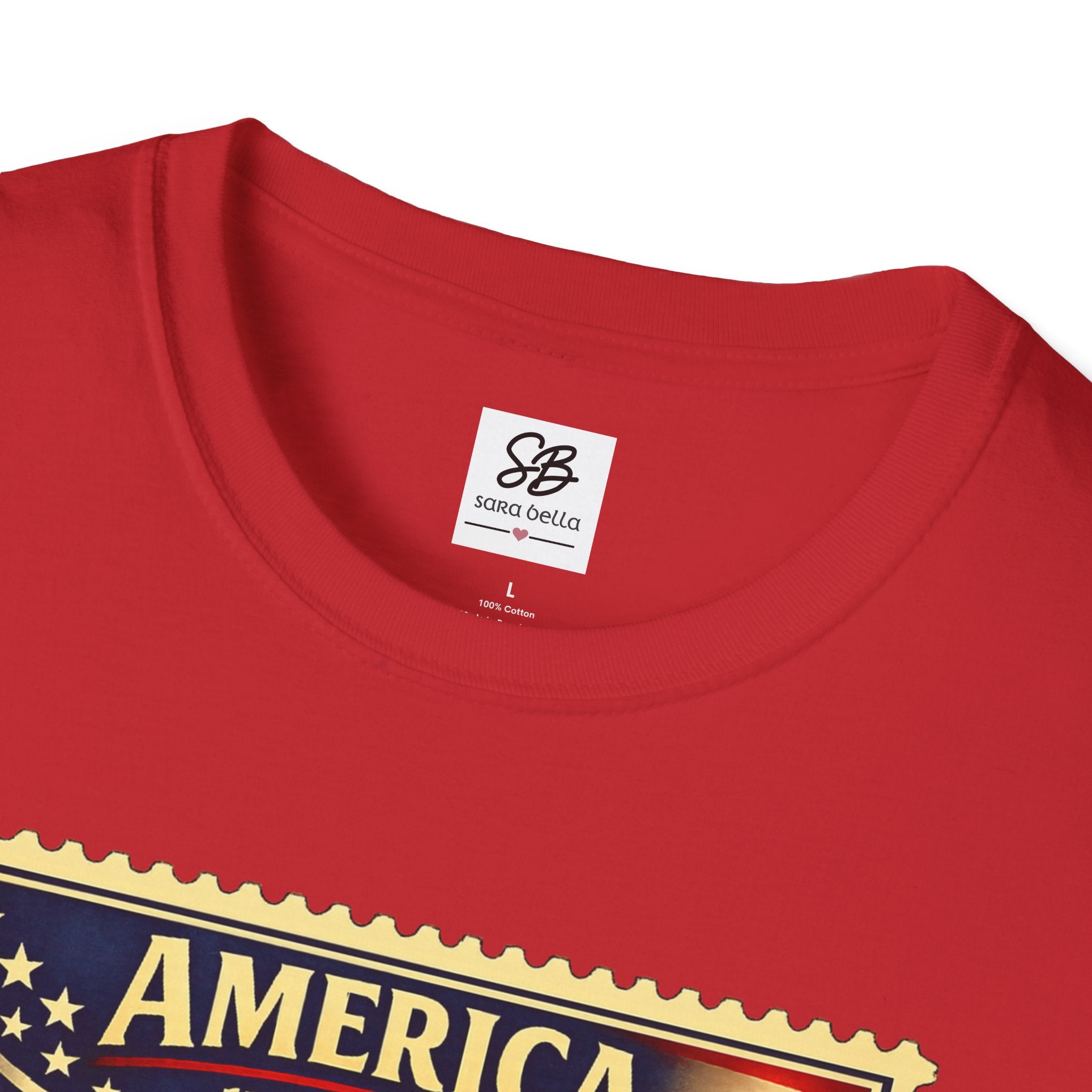 Patriotic Minute Man Vintage Stamp T-Shirt