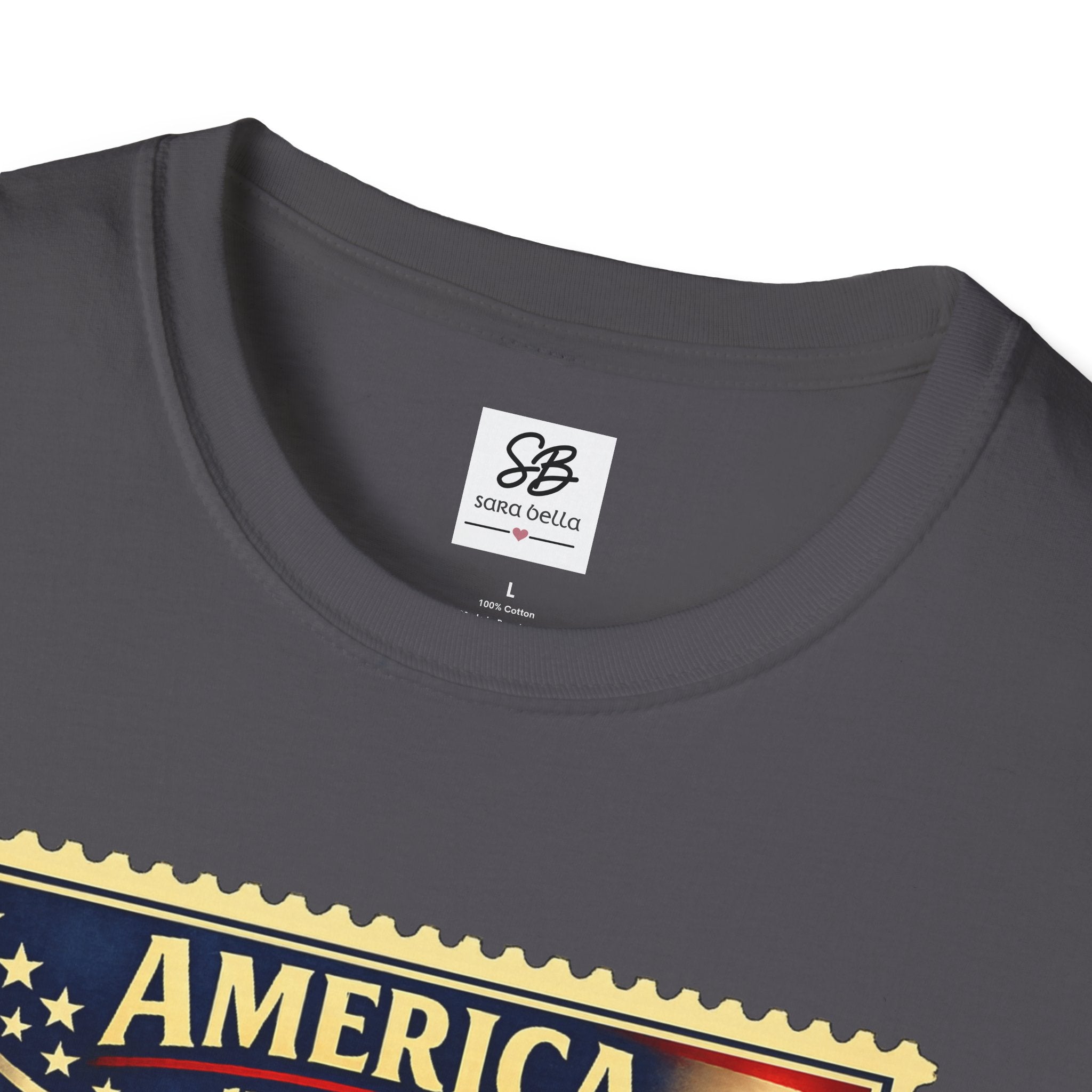 Patriotic Minute Man Vintage Stamp T-Shirt