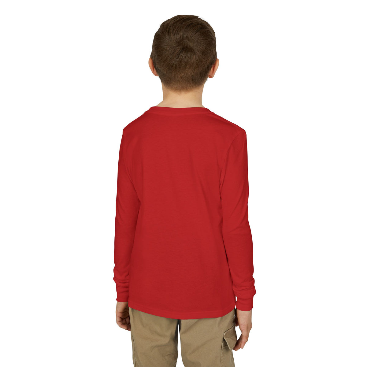 Autumn Football Pumpkin with I Love You American Sign Language, ASL - Kid Long Sleeve Shirt