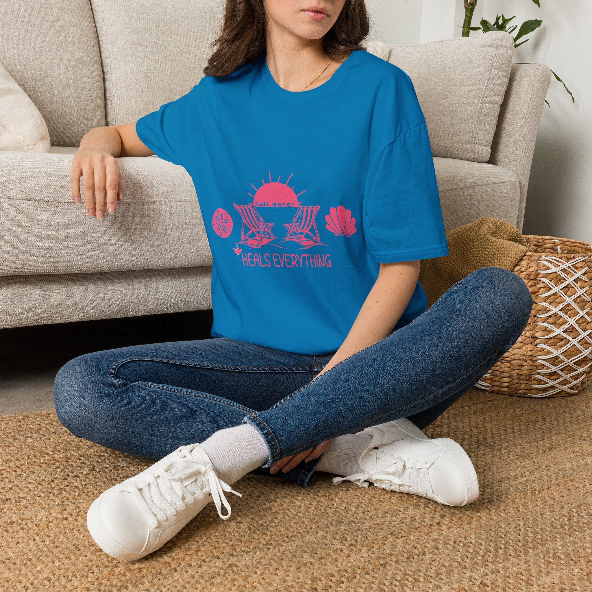 "Salt Water Heals Everything" - T-Shirt
