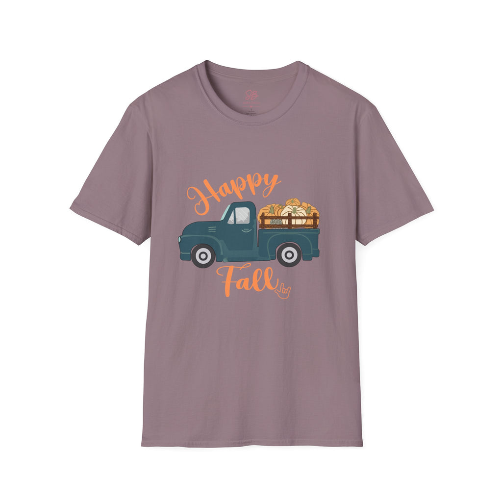 Happy Fall Vintage Truck  - T-Shirt